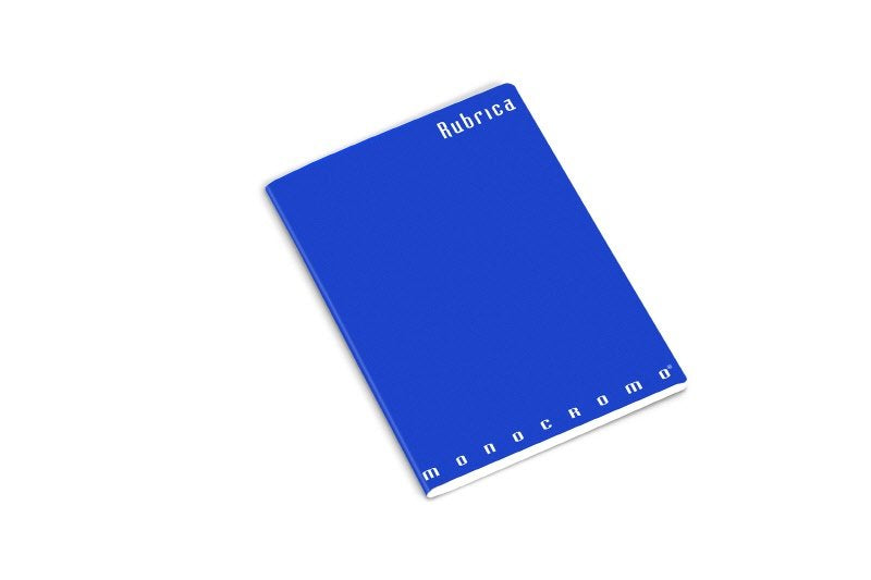 Rubrica Monocromo Pm. - Formato   A5 - Rigatura 1R - 40 fogli