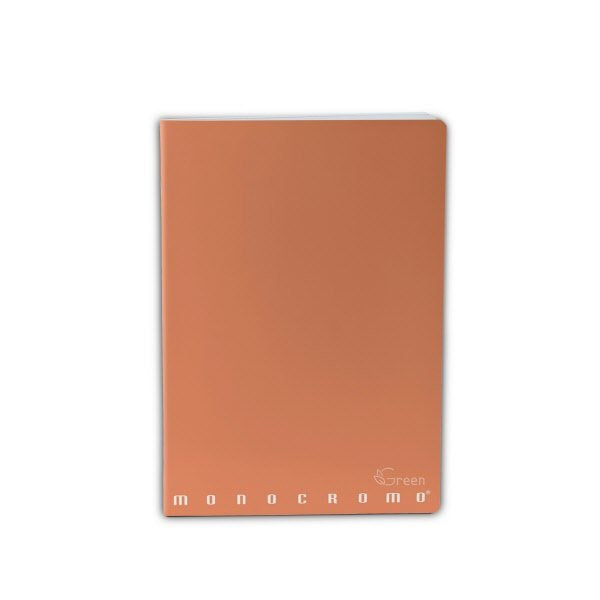 Maxiquaderno Monocromo Green - Rigatura Q - Quadretto elementari - 80 g - carta riciclata - A4 - copertine assortite
