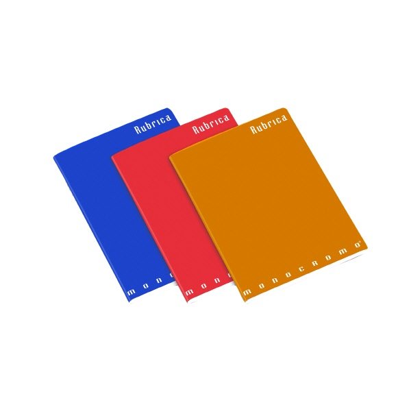 Rubrica Monocromo Pm. - Formato   A5 - Rigatura 1R - 40 fogli