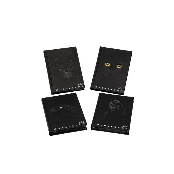 Diario data libera 12 mesi 320 pagine Monocromo Black