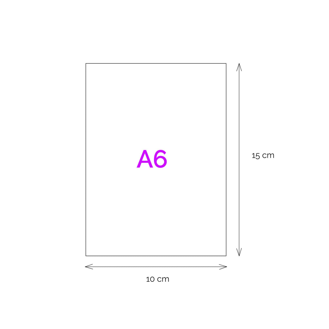 A6 (The "Pocket") - 10.5 x 15 cm